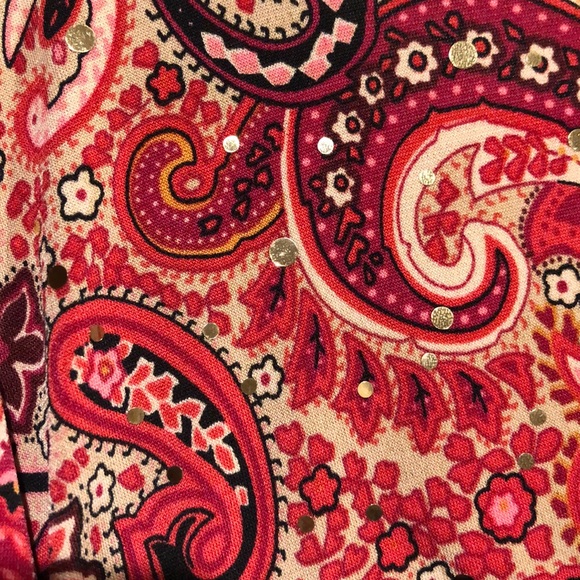 I.N.C. Paisley Pattern Tunic - Picture 8 of 12